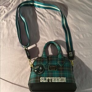 Warner Bros. Green and Black Crossbody Bag Slytherin Style